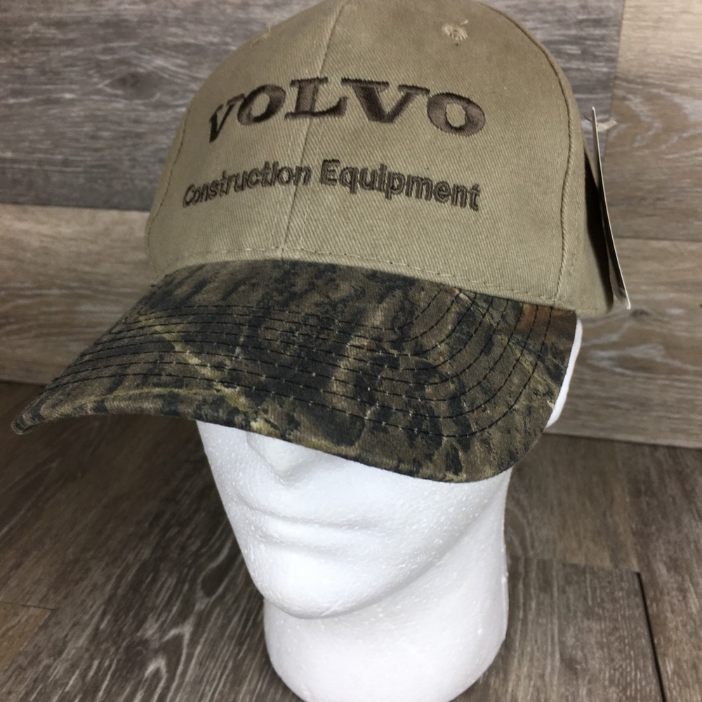 Volvo Construction Equipment Camo Adjustable Hat / Cap